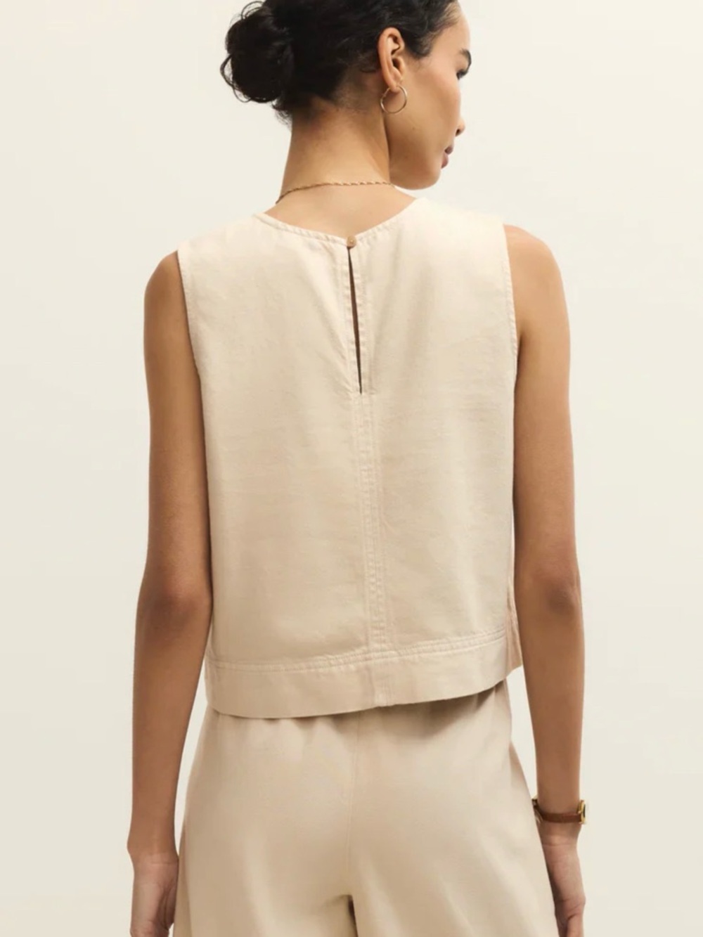 Sun Seeker Twill Tank
Parchment / Extra Small - Picture 3 of 4